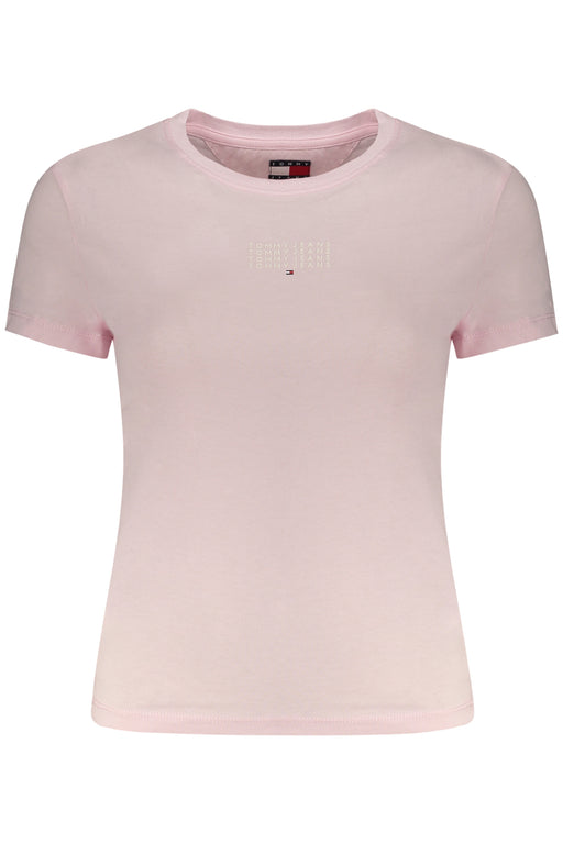 Tommy Hilfiger Womens Pink Short-Sleeve T-Shirt