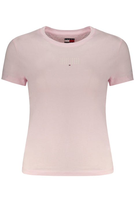 Tommy Hilfiger Womens Pink Short-Sleeve T-Shirt
