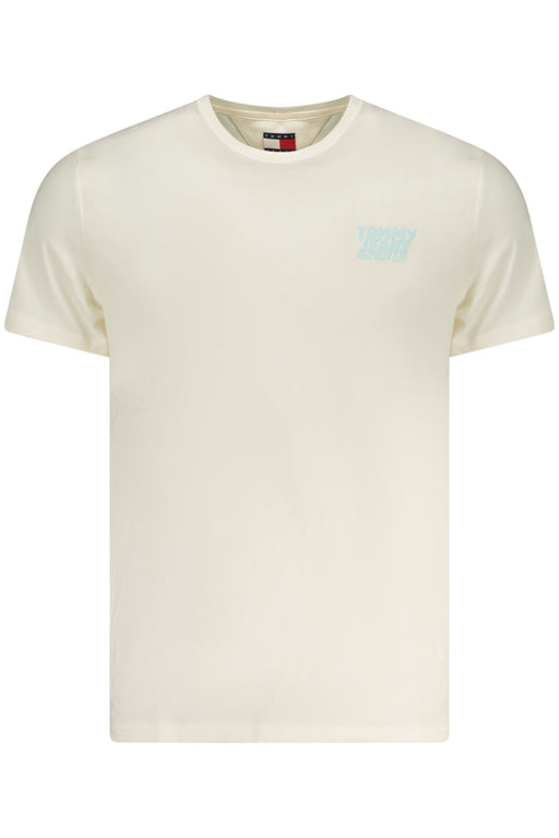Tommy Hilfiger Short Sleeve T-Shirt Men Beige