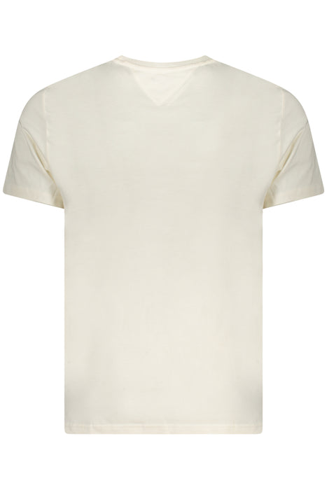 Tommy Hilfiger Short Sleeve T-Shirt Men Beige