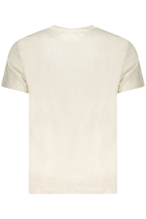 Tommy Hilfiger Short Sleeve T-Shirt Men Beige