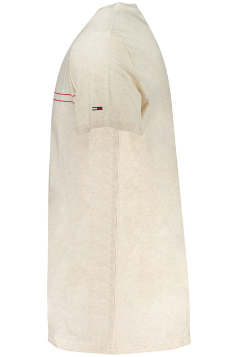Tommy Hilfiger Short Sleeve T-Shirt Men Beige