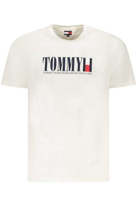 Tommy Hilfiger Mens Short-Sleeve T-Shirt White