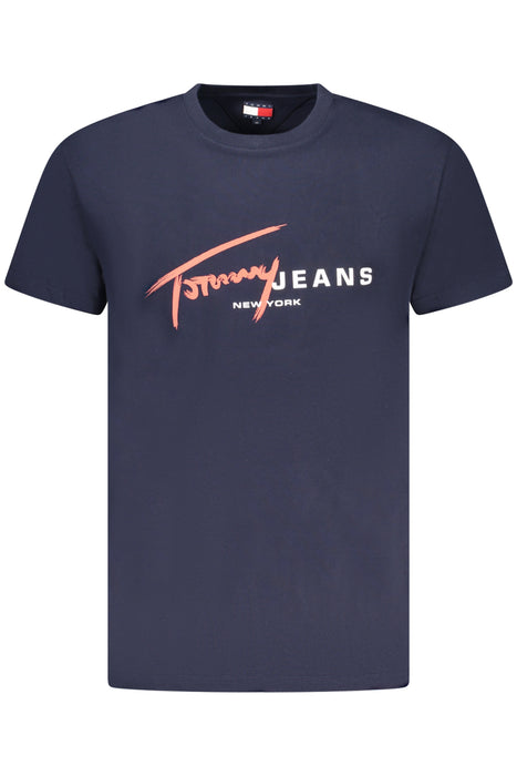 Tommy Hilfiger Mens Short Sleeve T-Shirt Blue