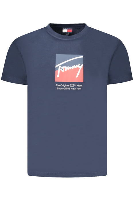 Tommy Hilfiger Mens Short-Sleeve T-Shirt Blue
