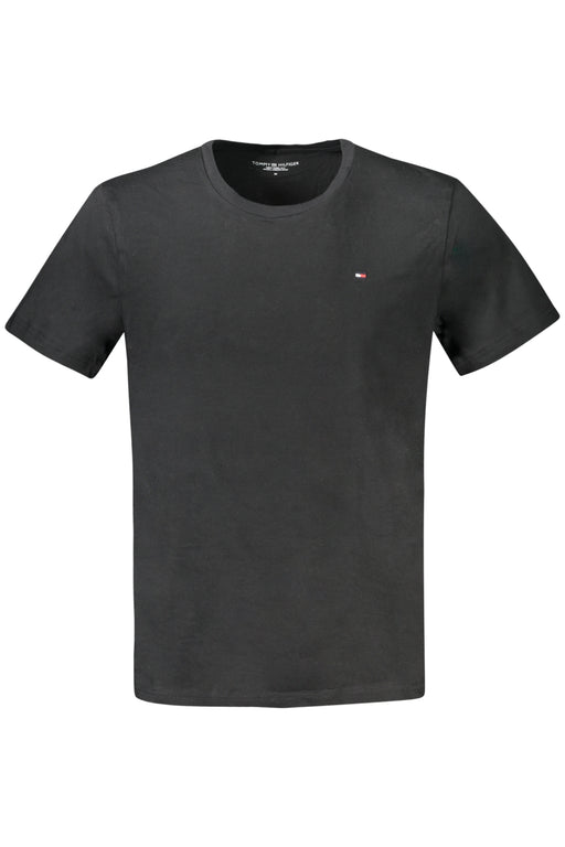 Tommy Hilfiger Short Sleeve T-Shirt Men Black