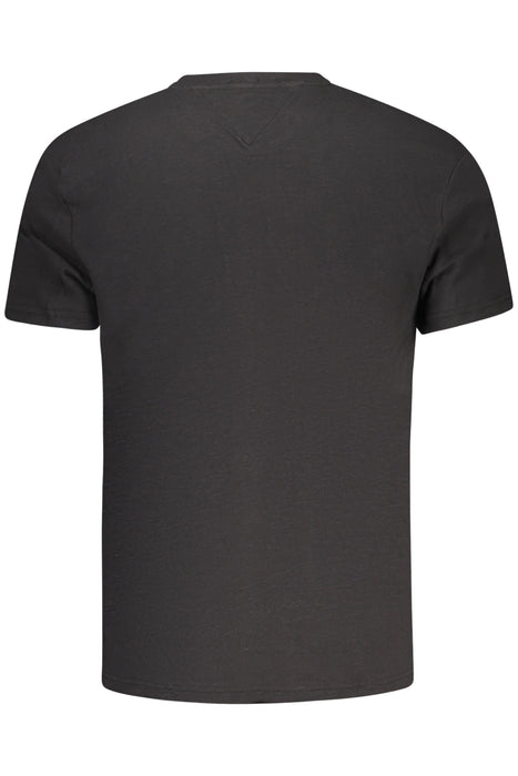 Tommy Hilfiger Short Sleeve T-Shirt Men Black
