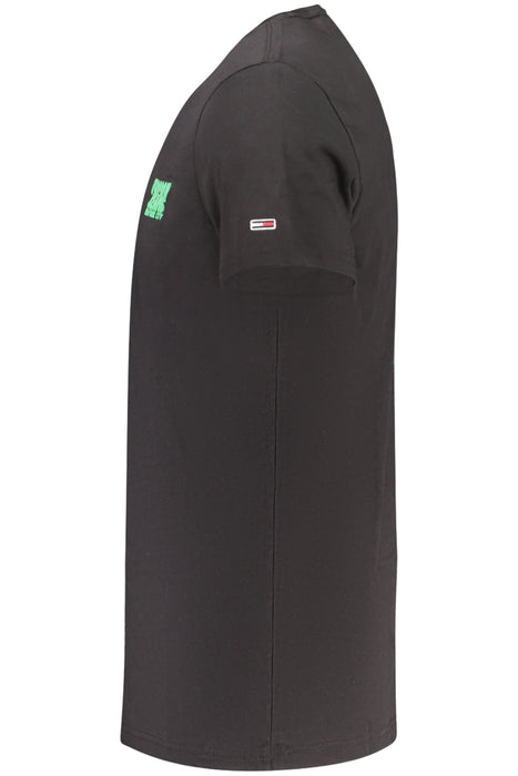 Tommy Hilfiger Short Sleeve T-Shirt Men Black