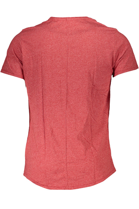 Tommy Hilfiger Mens Red Short Sleeve T-Shirt