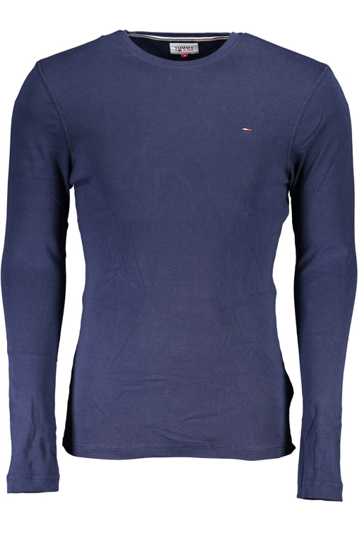 Tommy Hilfiger Mens Long Sleeve T-Shirt Blue