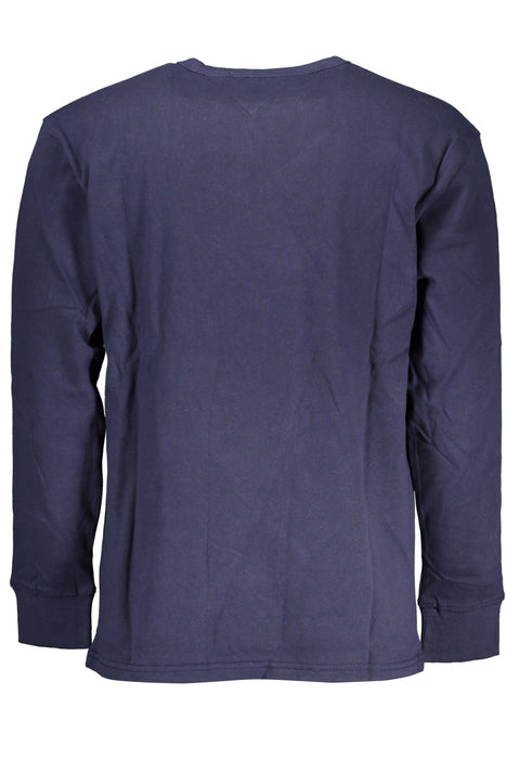 Tommy Hilfiger Mens Long Sleeve T-Shirt Blue