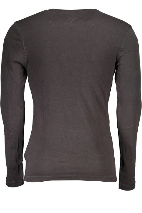 Tommy Hilfiger Mens Long Sleeve T-Shirt Black
