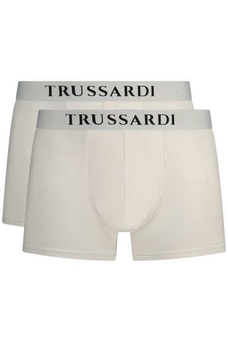 Trussardi Mens White Boxer