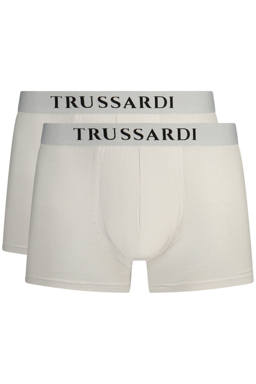 Trussardi Mens White Boxer