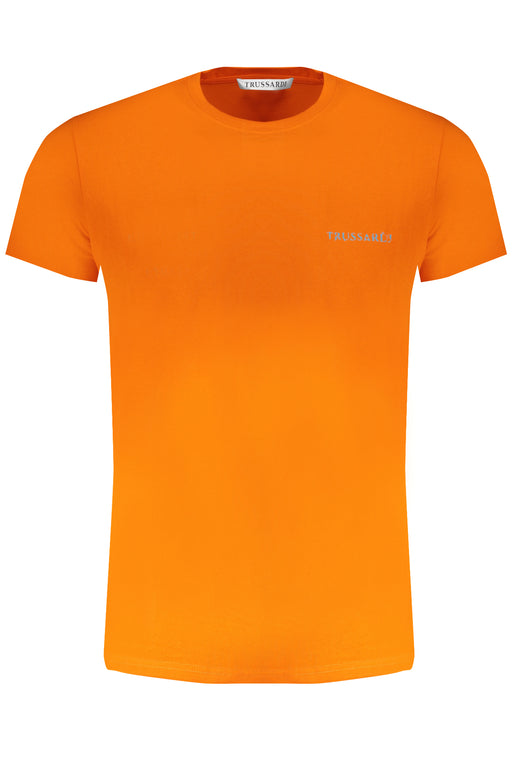 Trussardi Mens Short Sleeve T-Shirt Orange