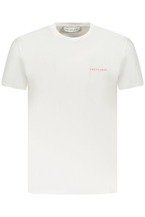 Trussardi Short Sleeve T-Shirt Men White