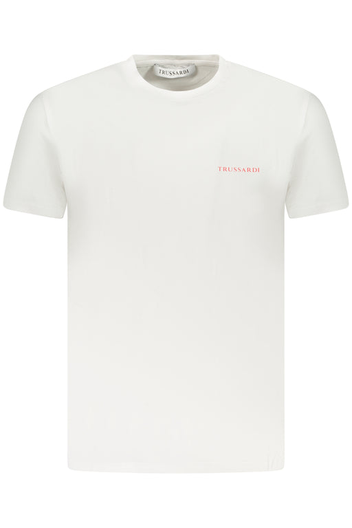 Trussardi Short Sleeve T-Shirt Men White