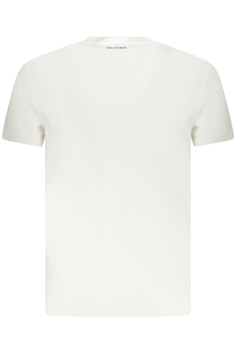 Trussardi Short Sleeve T-Shirt Men White