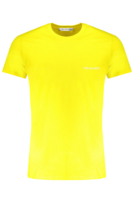 Trussardi Yellow Mens Short Sleeved T-Shirt