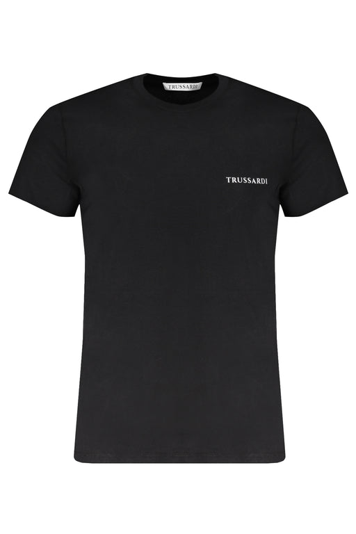 Trussardi Mens Short Sleeve T-Shirt Black