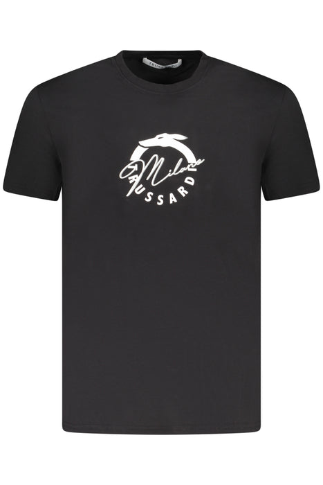 Trussardi Short Sleeve T-Shirt Men Black