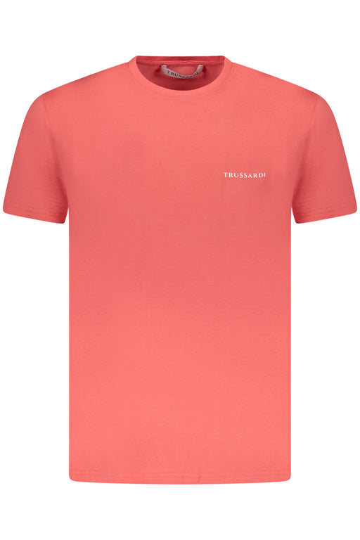Trussardi Mens Short Sleeve T-Shirt Pink