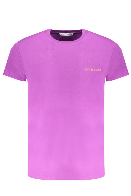 Trussardi Purple Mens Short Sleeve T-Shirt