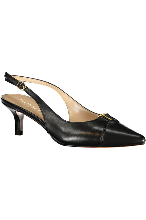 Twinset Womens Black Sandals