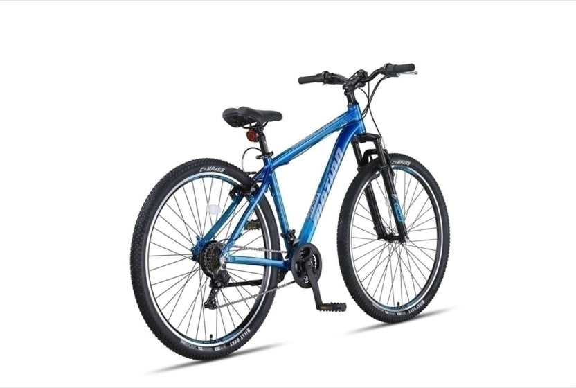 4 Motion MTB 27.5 Inch 47 cm Unisex 21SP Rim Brakes Blue/Black,