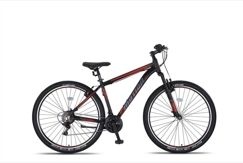 4 Motion MTB 27.5 Inch 47 cm Unisex 21SP Rim Brakes Black/Red, Online σε Προσφορά Outlet Καταστήματος με μεγάλη έκπτωση και στην καλύτερη τιμή