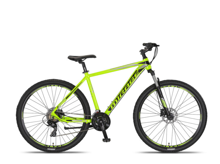 Mirage MTB 29 Inch 50 cm Unisex 21SP Hydraulic Disc Brake Lime/Black, Online σε Προσφορά Outlet Καταστήματος με μεγάλη έκπτωση και στην καλύτερη τιμή