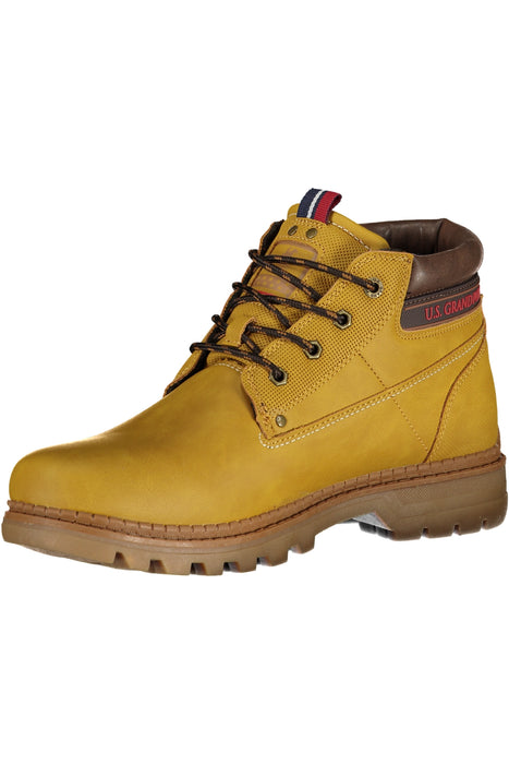 Us Grand Footwear Mens Yellow Boot