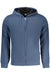 Us Grand Mens Blue Zip-Up Sweatshirt