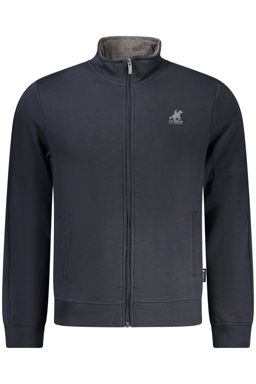 Us Grand Mens Blue Zip-Up Sweatshirt