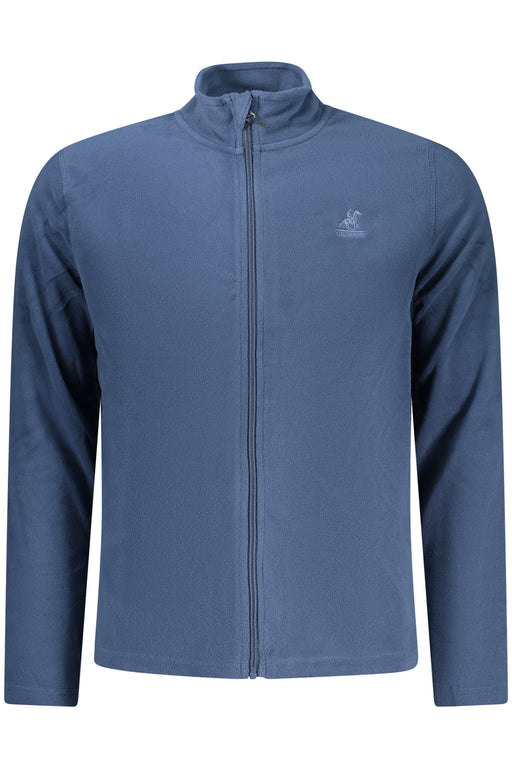 Us Grand Mens Blue Zip-Up Sweatshirt