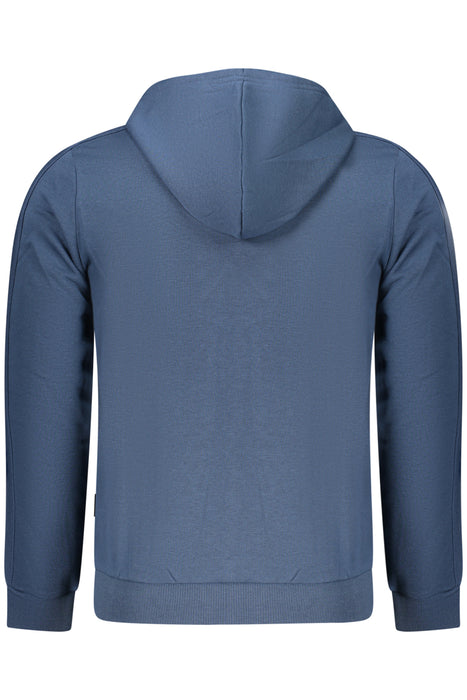 Us Grand Mens Blue Zip-Up Sweatshirt