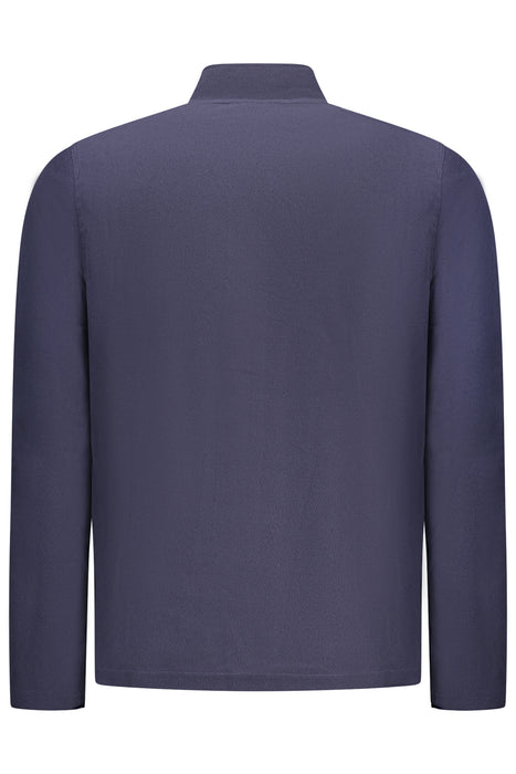 Us Grand Mens Blue Zip-Up Sweatshirt