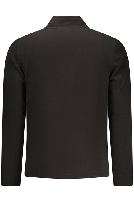 Us Grand Mens Black Zip-Up Sweatshirt
