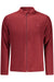 Us Grand Red Mens Zip-Up Sweatshirt