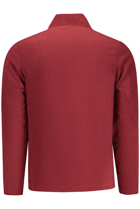 Us Grand Red Mens Zip-Up Sweatshirt