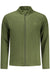 Us Grand Mens Green Zip-Up Sweatshirt