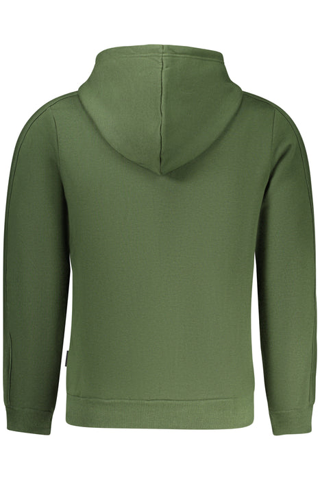 Us Grand Mens Green Zip-Up Sweatshirt