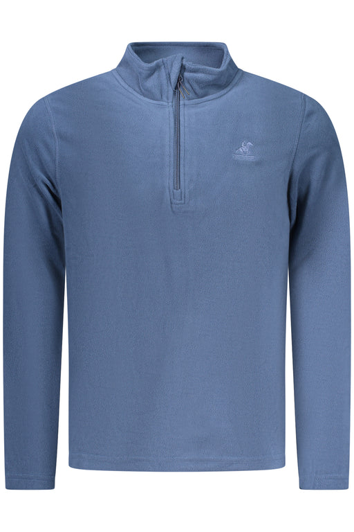 Us Grand Mens Blue Zip-Up Sweatshirt