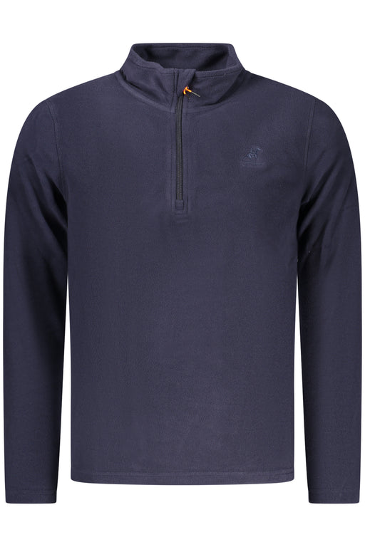 Us Grand Mens Blue Zip-Up Sweatshirt