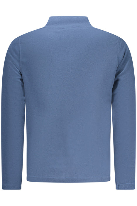 Us Grand Mens Blue Zip-Up Sweatshirt