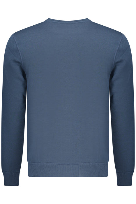 Us Grand Mens Blue Zip-Up Sweatshirt