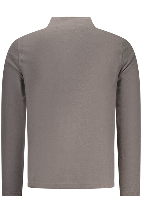 Us Grand Mens Gray Zip-Up Sweatshirt