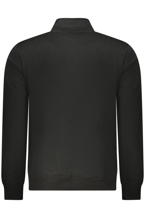 Us Grand Mens Black Zip-Up Sweatshirt