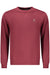 Us Grand Mens Red Zip-Up Sweatshirt
