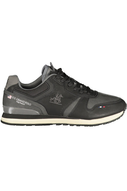 Us Grand Mens Black Sports Footwear